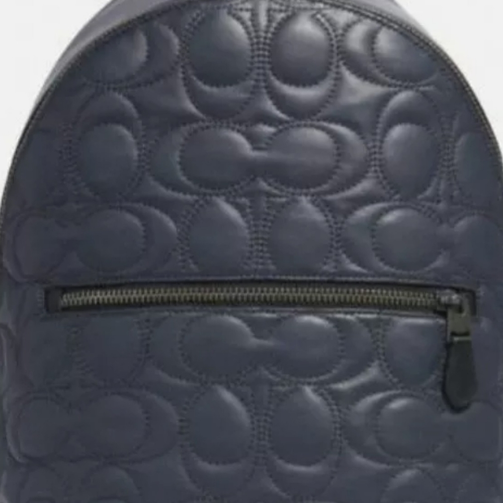Coach Signature Leather Designer BACKPACK bag - Picture 4 of 11